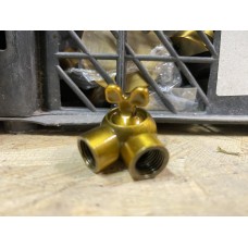 Поворотный шарнир с зажимом Gold