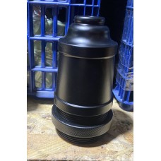 Винтажный патрон c прижимной гайкой Long Black