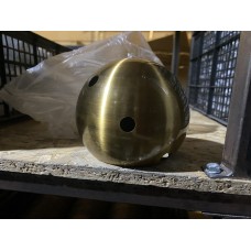 Стальной абажур Sphere D100 на 9 отверстий BRONZE