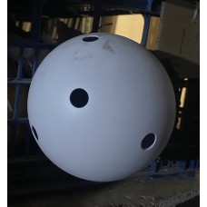 Стальной абажур Sphere D100 на 9 отверстий WHITE