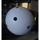 Стальной абажур Sphere D100 на 9 отверстий WHITE
