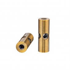 Adapter tube for 6 holes with M10 thread H60 Gold