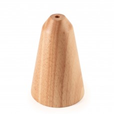 Cone made of wood with a hole (D8,5 h 13)