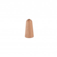 Cone made of wood with a longitudinal hole (D20-30 h62)