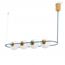 Chandelier Pendant pearls Blue (5 colors collection)
