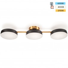Потолочный светильник Rondo-3 LED Black&Gold (Scandi Collection)