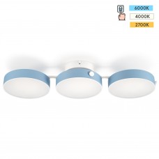 Потолочный светильник Rondo-3 LED Blue (Scandi Collection)