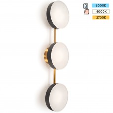 Настенный светильник Rondo-3 LED Black&Gold (Scandi Collection)
