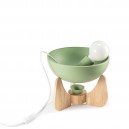 Настольная лампа-подсвечник Clam Pearl Green (Scandi Collection)