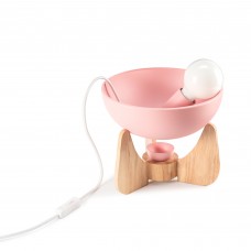 Настольная лампа-подсвечник Clam Pearl Pink (Scandi Collection)