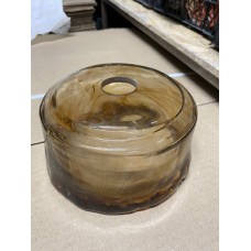 Стеклянный плафон Amber vintage III