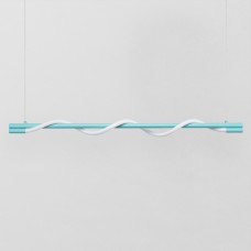 Подвесной светильник из гибкого неона Neon Fleksi diMake Light Blue Ral-6027