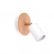 Настенный светильник Wood Spot Solo White (Nowowood Line)