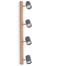 Настенный светильник Wood Spot Penta Grey (Nowowood Line)