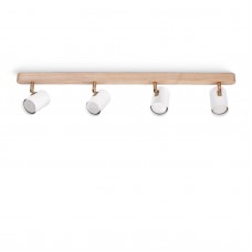 Потолочный светильник Wood Spot Penta White (Nowowood Line)
