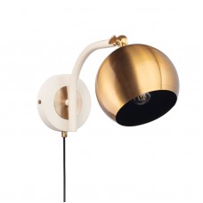 Бра Gold Peonio ivory (Nude Japandi collection)