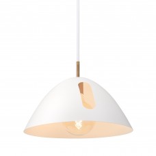 Hanging lamp with hole Frago White