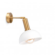 Настенный светильник Demilune Gold/White (Tube Line)