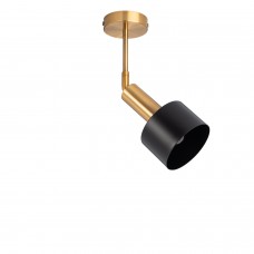 Потолочный светильник Barrel Gold/Black (Tube Line)