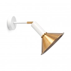 Настенный светильник Hill White/Gold (Tube Line)