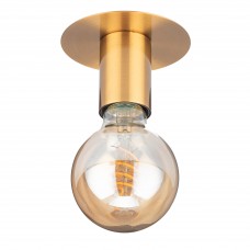 Потолочный врезной светильник Mini Bulb Spot Gold