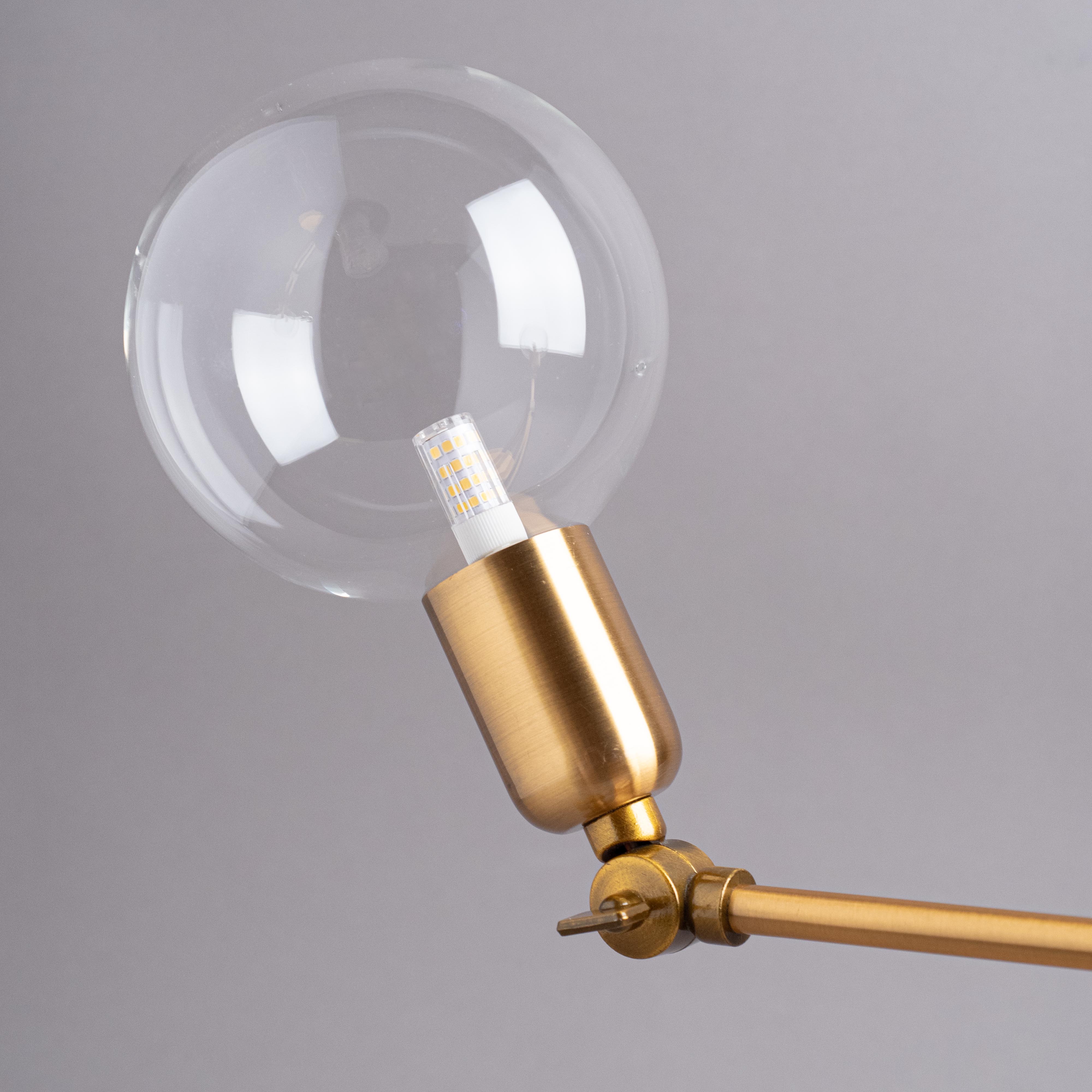 Настенный светильник Vanity light TwinBar Gold