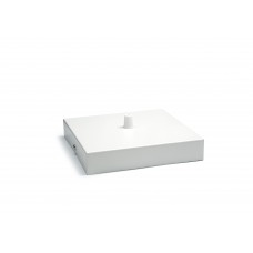 Квадратный потолочный крепеж L160 White