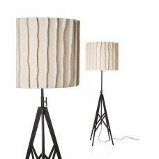 Торшер Pylon Black&Ivory