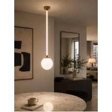 Подвесной LED-светильник FILO Duo Globe со стеклянным плафоном