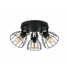 Ceiling lamp Ostin 3 Black