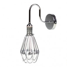 Modern style sconce CHROME CAGE