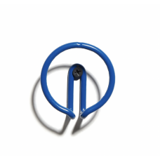 Металлический крючок для одежды Circle Hook синего цвета в скандинавском стиле 