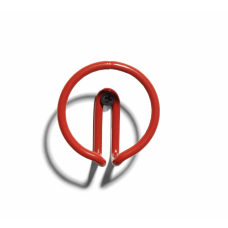 Металлический крючок для одежды Circle Hook красного цвета в скандинавском стиле 