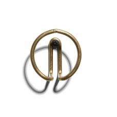 Металлический крючок для одежды Circle Hook золотого цвета в скандинавском стиле 
