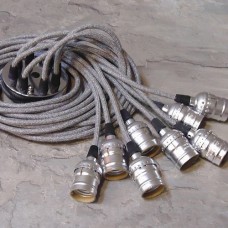 ЛЮСТРА "ПАУК SILVER"