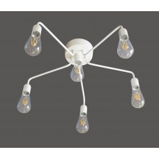 Ceiling chandelier Loft White