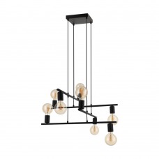 Люстра Mezzana 8 Black