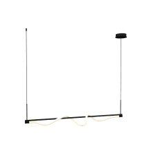 Підвісний світильник Cursive Linear Black