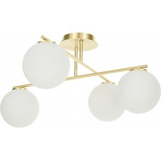 Ceiling lamp Atlanta 4 Brass