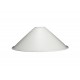Стальной абажур Cone D260 White