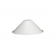 Стальной абажур Cone D210 White