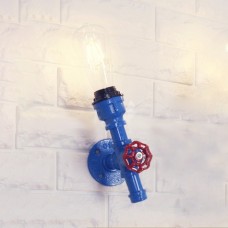 Бра Industrial Pipe Blue