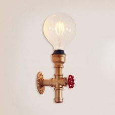 Бра Industrial Pipe Gold