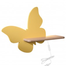 Настенное бра Butterfly Yellow