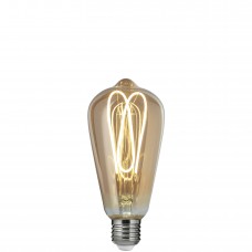  LED лампа Эдисона ST64 4W 2700K SPIRAL
