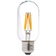 LED лампа Эдисона T45 4W 4000K прозрачное стекло