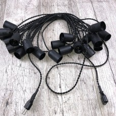 Гирлянда Retro Black 10м