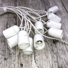 Гирлянда Retro White 15м