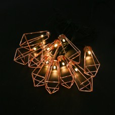 Гирлянда на солнечной батарее Solar Solar fairy lights-with Metal Diamand Lantern