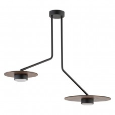 Люстра LED Disk 2 Black